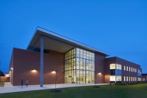 Lexington Two Innovation Center building at night