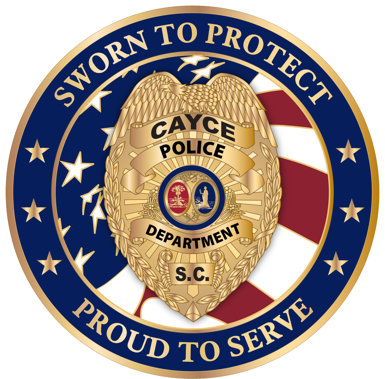Cayce Police Badge