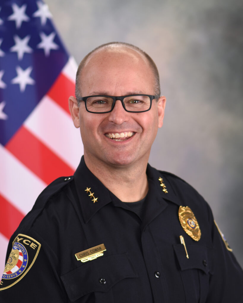 Headshot of Chief Chris Cowan