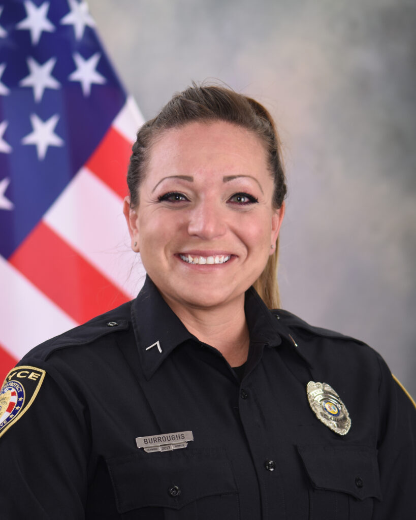 Headshot of Officer Burroughs